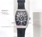 Perfect Replica Franck Muller Vanguard Yachting Diamond Watches For Men with Diamond Bezel 